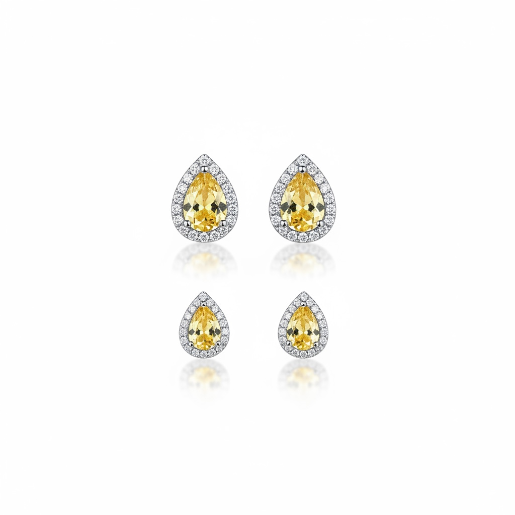 Duo de Brincos Gota Jaune