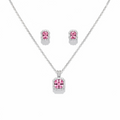 Conjunto Rose Cristal