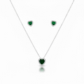 Conjunto Esmeralda Coração