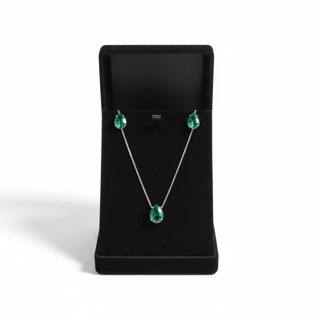 Conjunto Gota Esmeralda