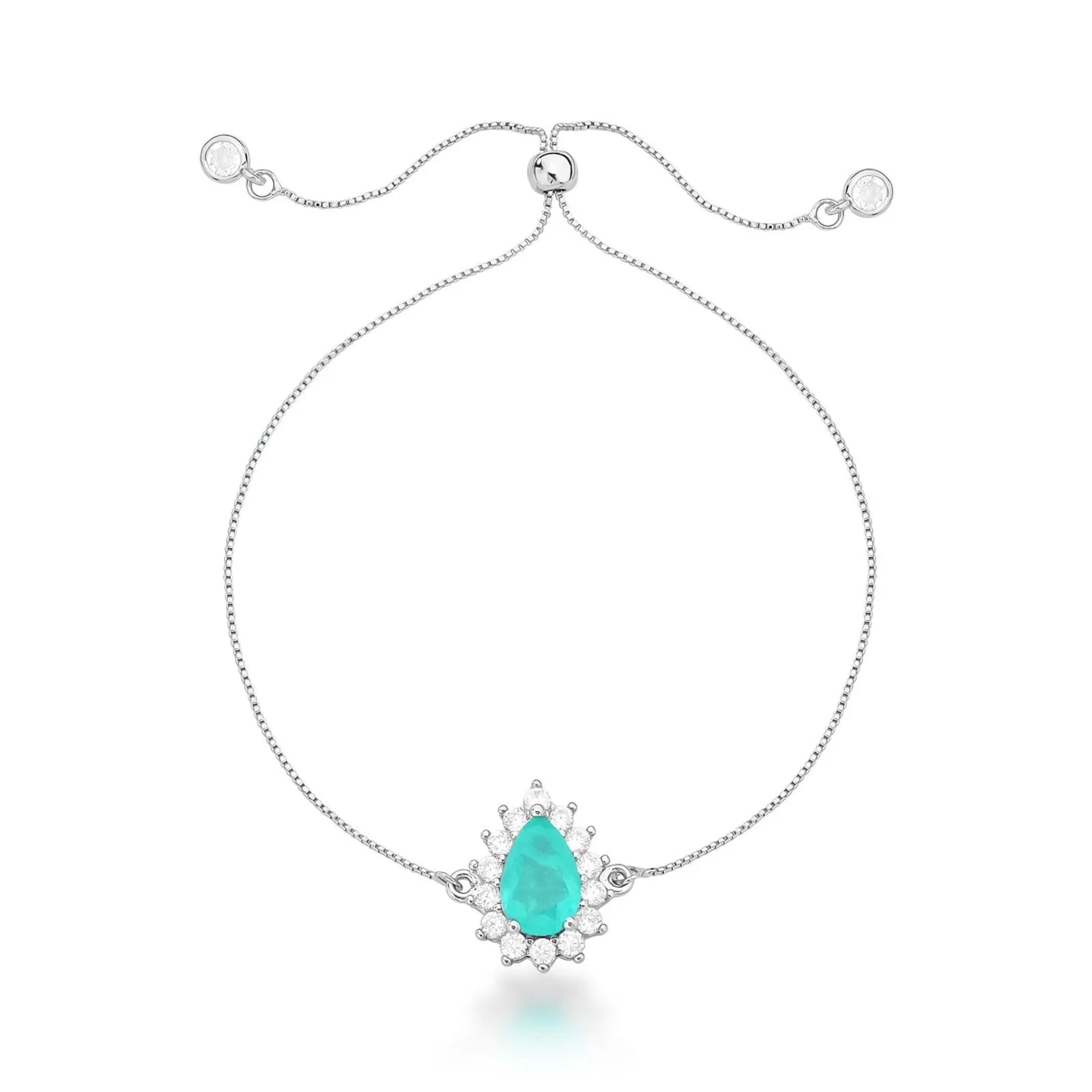 Pulseira Gota Turmalina